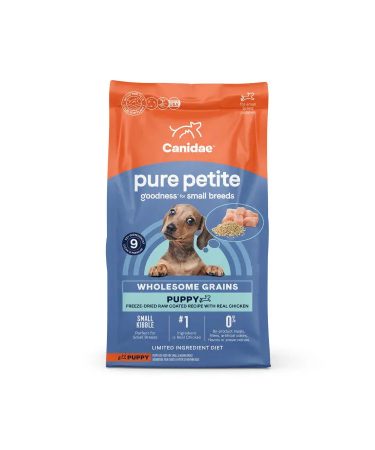 CANIDAE PURE Petite Goodness Freeze-Dried Small Breed Chicken Puppy Food 4 lbOnline Hot Sale